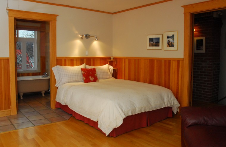 Une chambre au petit matin